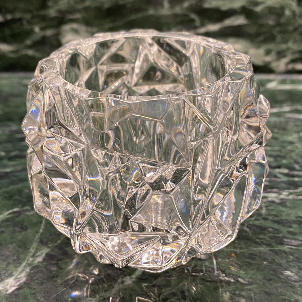 Tiffany & Co. Votive Rock Cut Candleholder